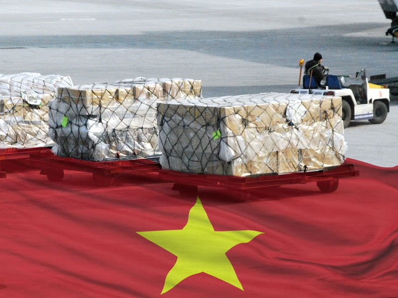 Vận chuyển hàng hóa, chứng từ  Việt Nam đi Quốc tế