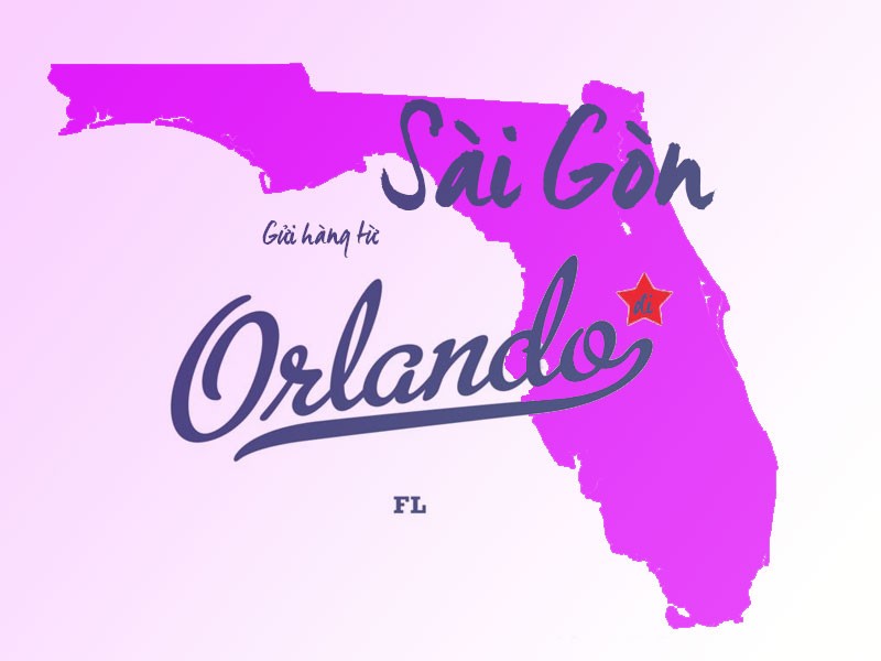 Dịch vụ gửi hàng từ bang Florida Mỹ về Sài Gòn giá rẻ