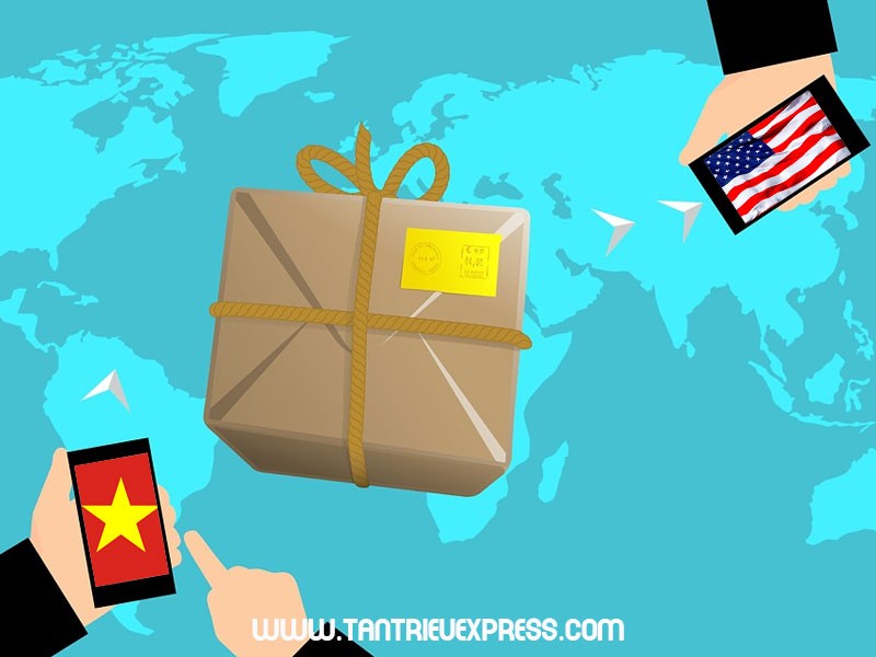 Bảng giá gửi hàng từ Mỹ về Sài Gòn 2025