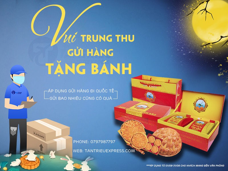 Chương trình tri ân: "gửi hàng đi quốc tế tặng bánh mùa Trung Thu 2022"