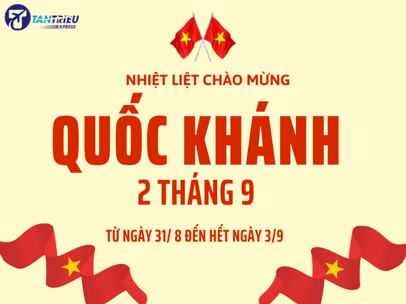 Thông báo lịch nghỉ lễ 2-9-2024 Tại Tân Triều Express