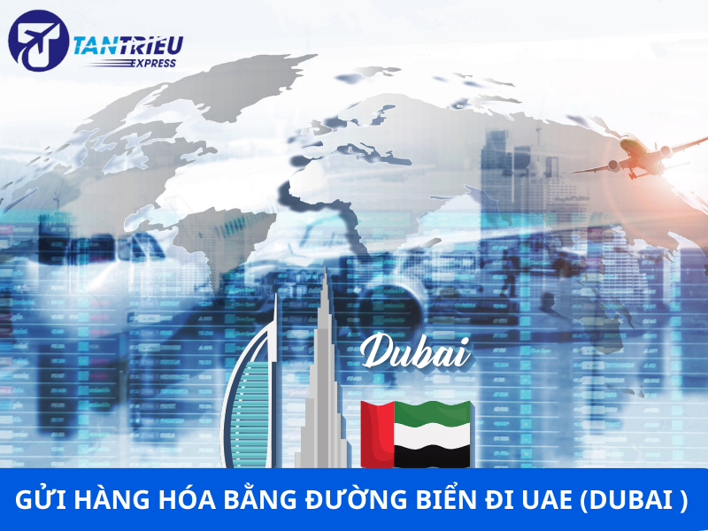 Dịch vụ vận chuyển hàng đi Dubai bằng đường biển từ Sài Gòn