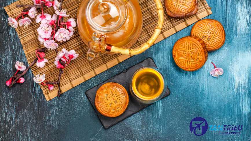 gửi bánh trung thu tặng người thân ở Mỹ