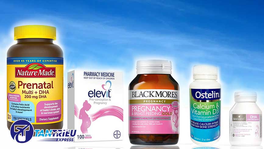 5 thực phẩm chức năng tốt nhất cho mẹ bầu trên thị trường hiện nay