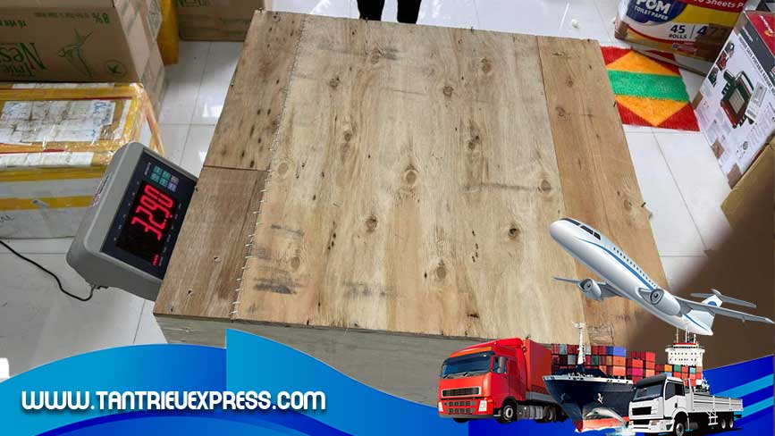 Gửi hàng quá khổ, đóng kiện gỗ đi Mỹ
