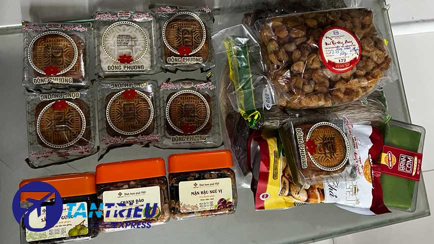 Các loại thực phẩm phổ biến làm quà gửi đi Mỹ