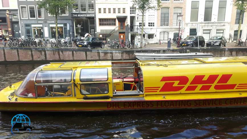 Dịch vụ giao hàng trên sông đặc biệt tại Hà Lan