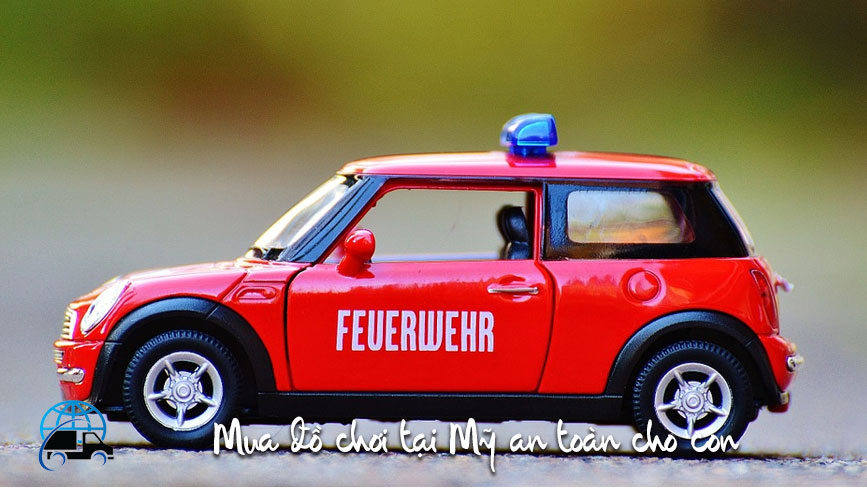 Mua xe đồ chơi từ Mỹ cho con