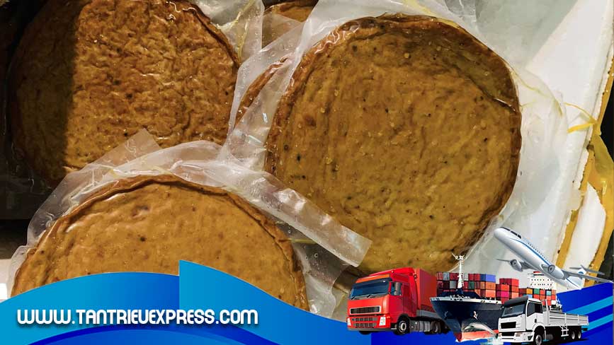 Gửi chả cá đi Mỹ