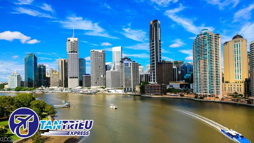Thành phố Bribane xinh đẹp với du thuyền từ Gold Coast