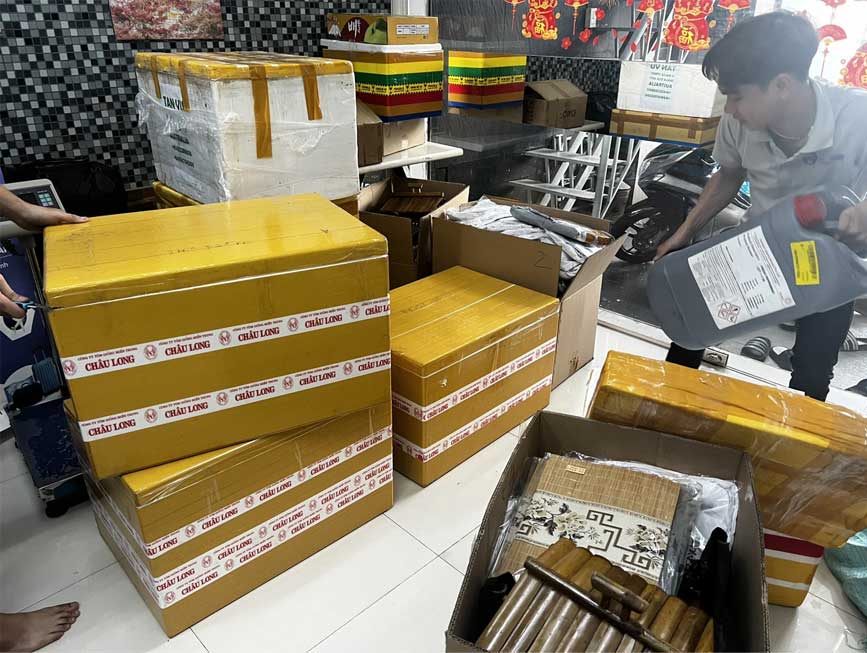 Đóng gói an toàn và tiết kiệm