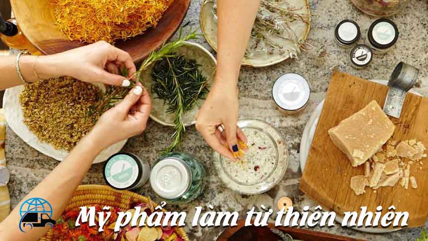 Các mỹ phẩm làm từ thiên nhiên