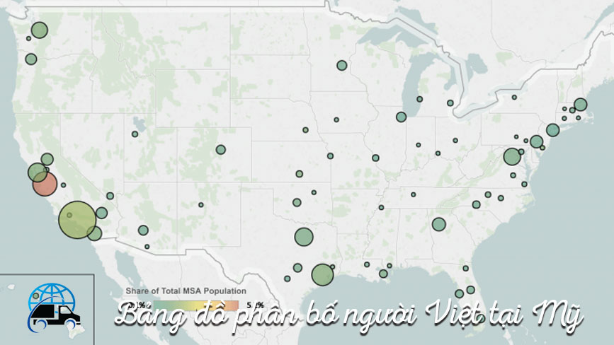 Dịch vụ gửi hàng từ California về Sài Gòn