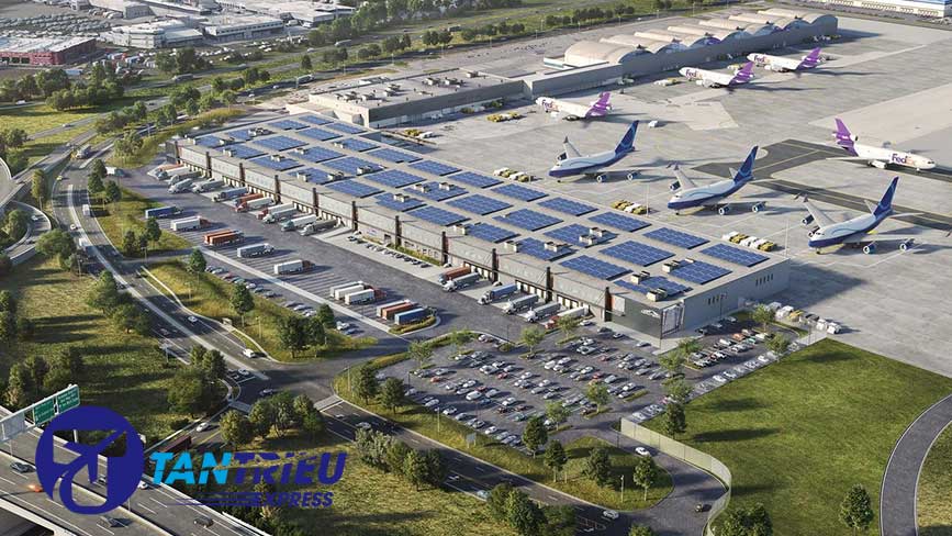 Khai thác hàng hóa tại sân bay JFK