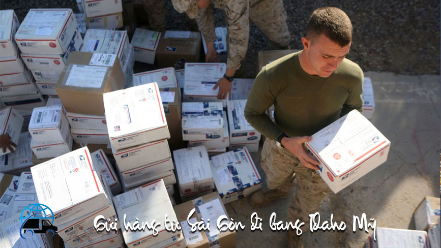 Gửi hàng từ Sài Gòn đi Idaho