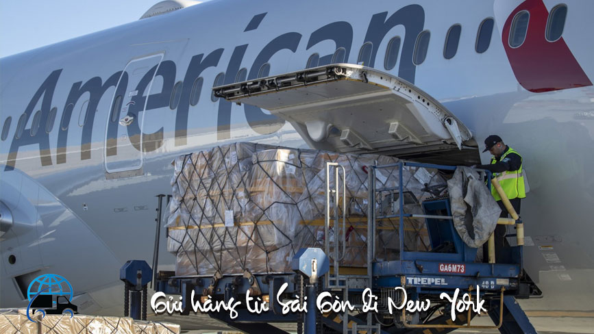 Bảng giá gửi hàng từ Sài Gòn đi New York