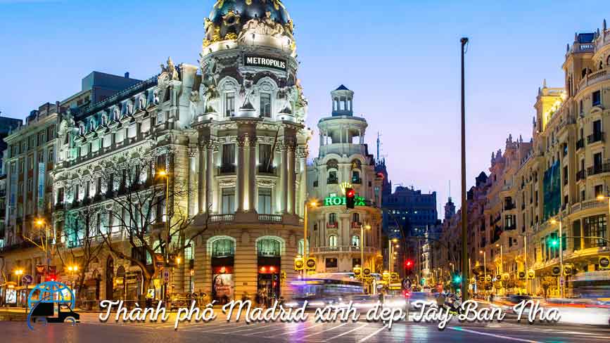Thành phố Madrid xinh đẹp