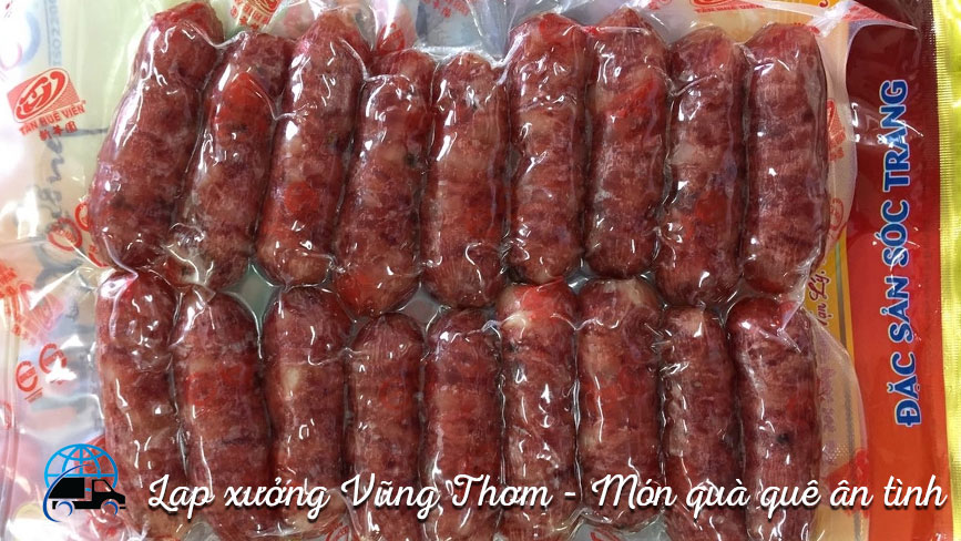 Gửi lạp xưởng đi Mỹ từ TPHCM