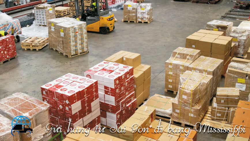 Gửi hàng từ Việt Nam đi Mississippi