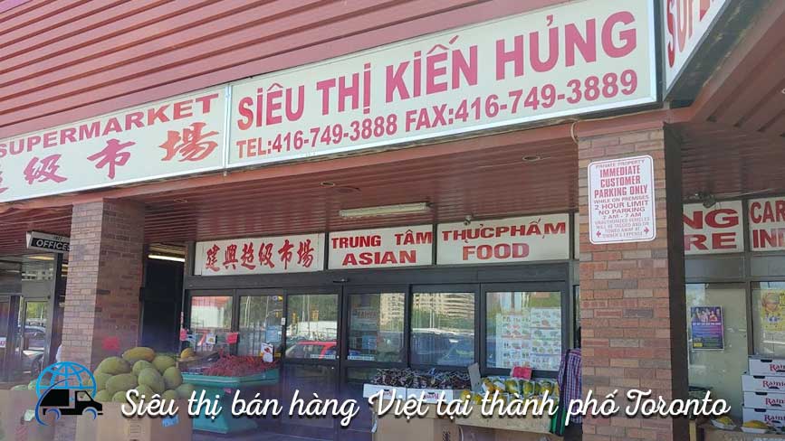 gửi hàng về Việt Nam ở Toronto