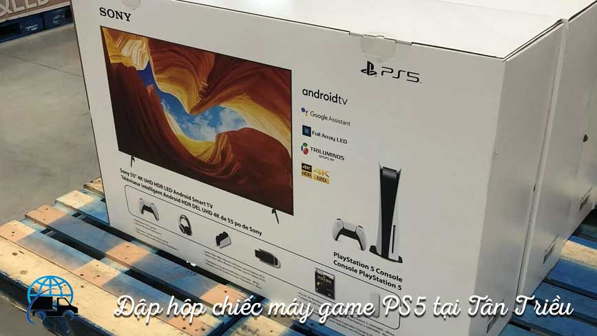 Đập hộp máy chơi game PS5