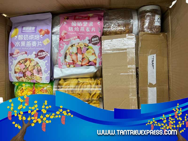 Quà tết phương xa cho người thân