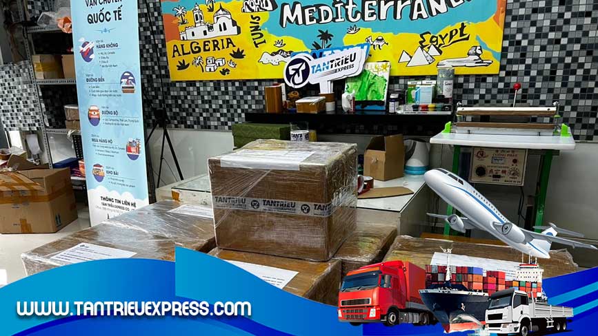 Thời gian gửi hàng đi Úc khá nhanh do khoảng cách địa lý giữa 2 nước