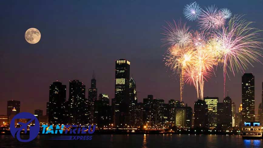 Chào năm mới 2022 tại Chicago IL