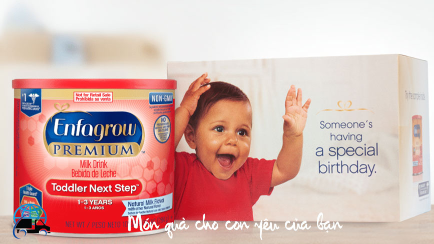 Cách pha sữa Enfagrow Premium Toddler Next Step 680g