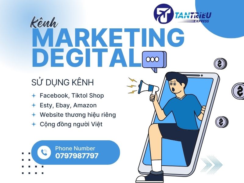 Áp dụng các kênh Marketing