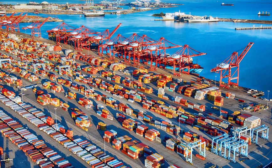 Long Beach cảng biển lớn thứ 2 ở Mỹ tại bờ Tây