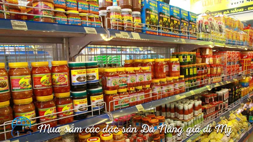 Chọn đặc sản ngon tại Đà Thành gửi đi Mỹ làm quà