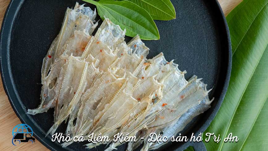 Khô cá Lìm Kìm - món ngon hồ Trị An