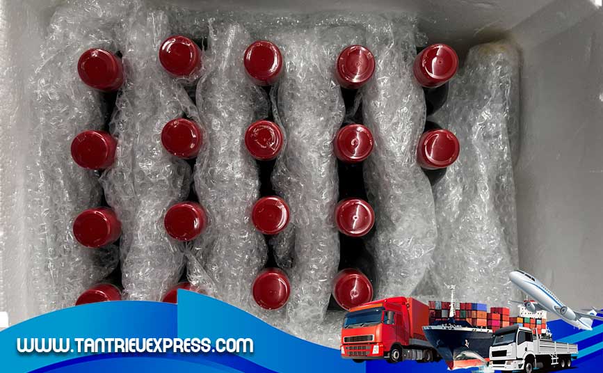 Gửi mắm đi Mỹ làm hàng mẩu