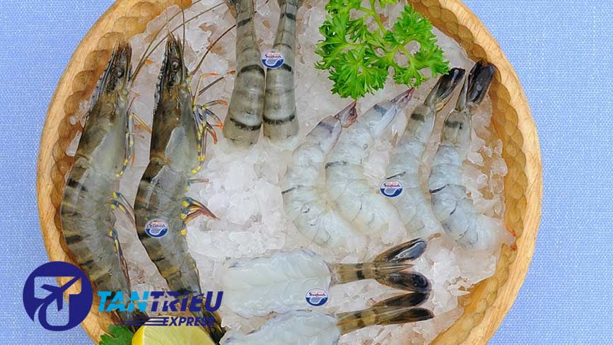 Gửi hải sản đông lạnh đi Mỹ