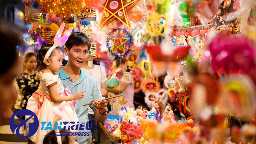 Gửi lồng đèn trung thu đi Mỹ