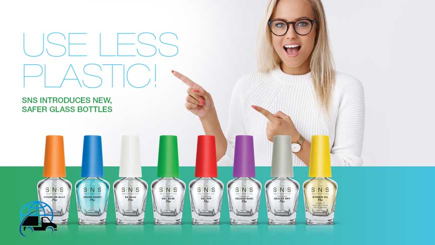 Một quảng cáo bán sản phẩm gel móng tay ở Mỹ