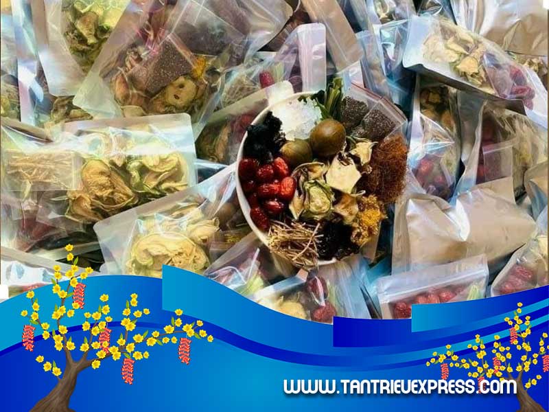 Gửi các loại trà thảo mộc đi Mỹ