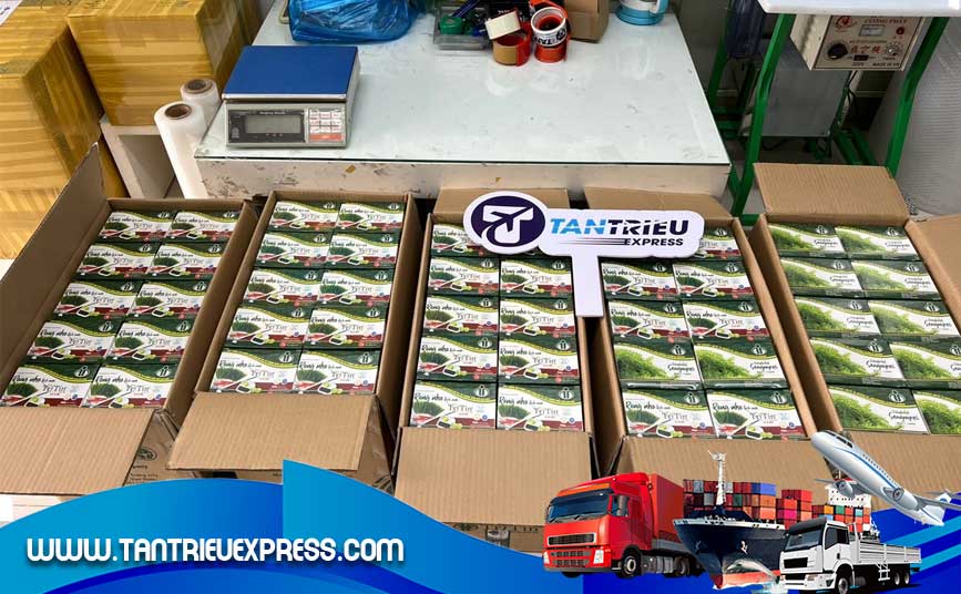 Thực phẩm chức năng gửi đi Châu Âu
