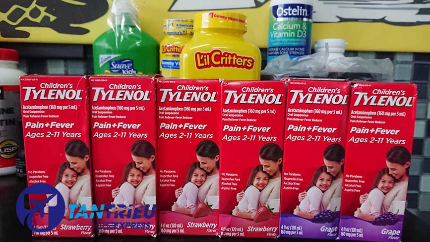 Thuốc Tylenol gửi từ Mỹ về Sài Gòn trong dịch covid