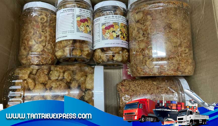 Đồ ăn vặt gửi đi Bỉ làm quà