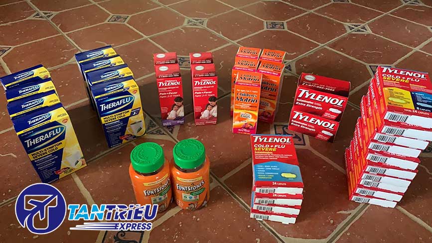 Dịch vụ gửi thuốc về Việt Nam