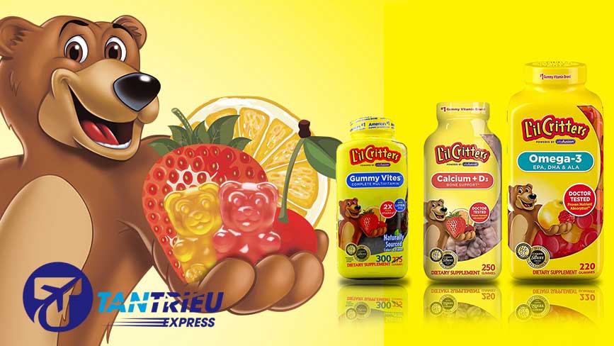 Kẹo dẻo gấu Gummy - Sản phẩm được nhiều bà mẹ tin dùng