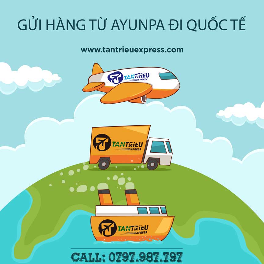 Đa dạng các dịch vụ gửi hàng đi Mỹ tại Ayun Pa