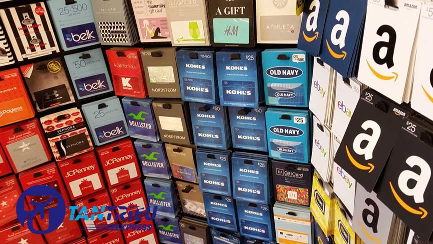 Bán thẻ giftcard giá trị thấp là hình thức lừa đảo khá phổ biến hiện nay