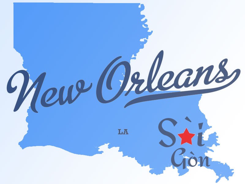 Dịch vụ gửi hàng từ thành phố New Orleans bang Louisiana Mỹ về Sài Gòn giá rẻ