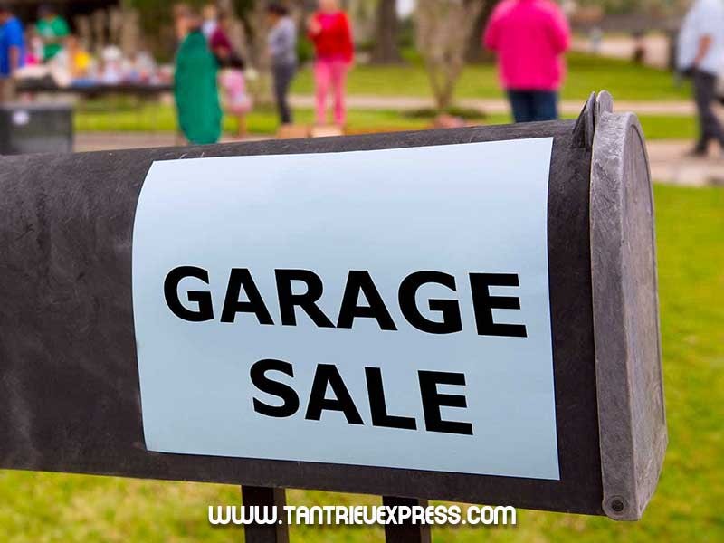 Đi chợ garage Sale ở Mỹ