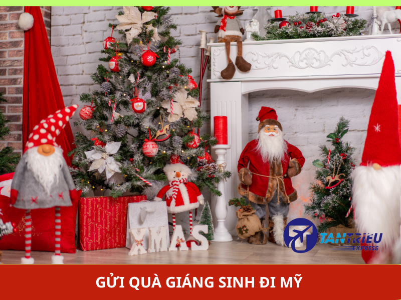 Dịch vụ gửi quà giáng sinh từ Sài Gòn đi Mỹ dịp cuối năm