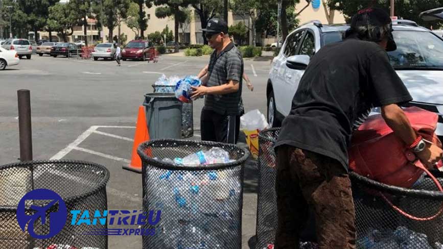 Đến xứ thiên đường để làm nghề "lượm lon"