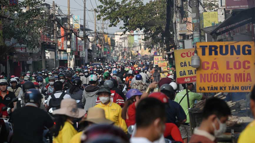 Phố cá lóc tại đường Tân Kỳ - Tân Quý quận Tân Phú